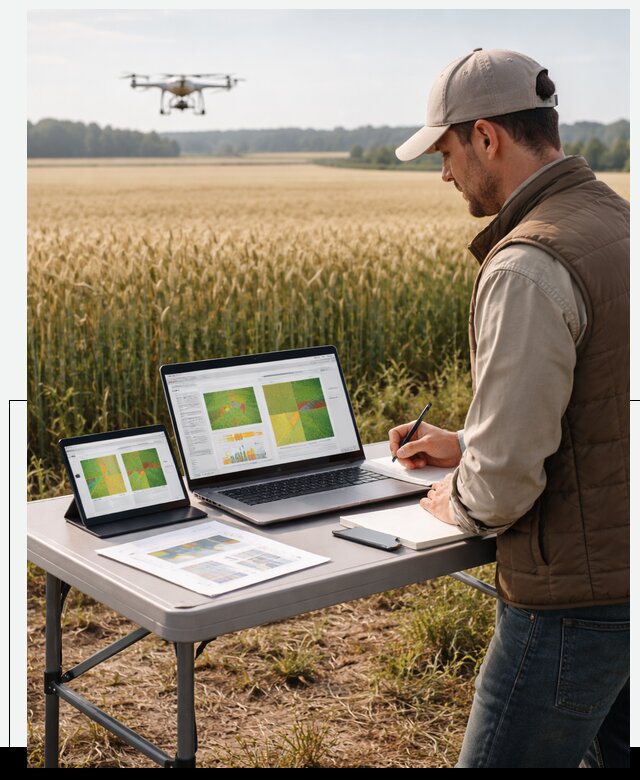 Система AI прогнозирования урожайности для точных агрономий в Ишиме