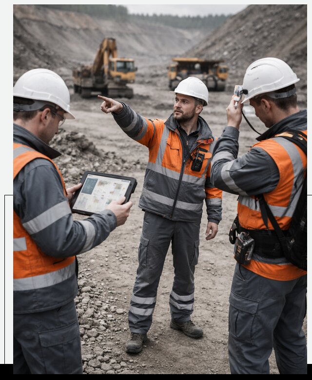 Система контроля персонала для горнодобывающей отрасли в Ишиме