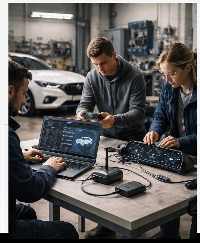 Разработка Connected Car и ПО для автопрома в Ишиме